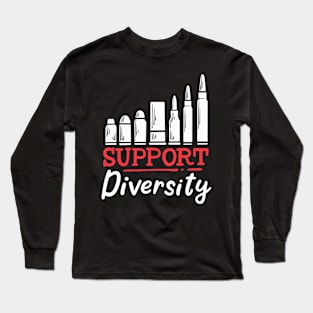 Support Diversity Long Sleeve T-Shirt